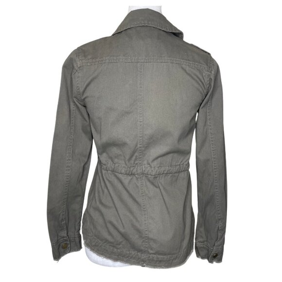 Sky and Sparrow Cotton Military Style Olive Fringe Utility Jacket Gorpcore XS - Picture 4 of 8